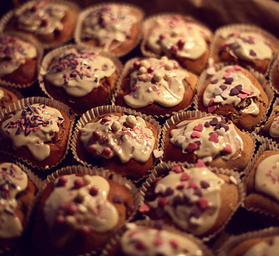 Lebkuchen Muffins.