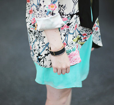 Outfit Printed Blazer