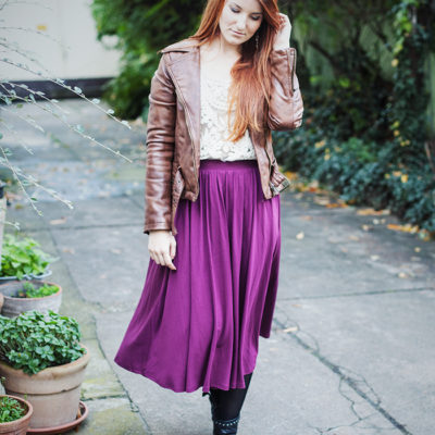 new love: midi skirt