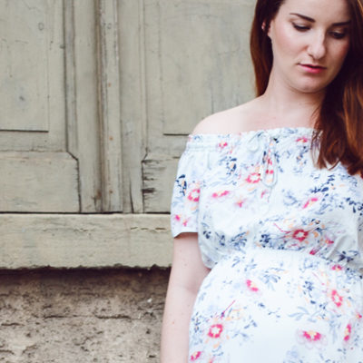 Outfit: Maxikleid von Mint&Berry Mom