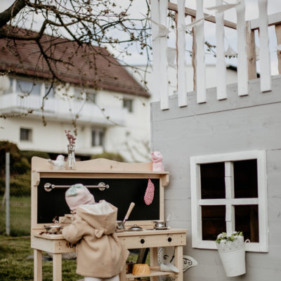 Gartenspaß – Die Matschküche als Highlight im Garten